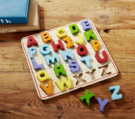 Alphabet Puzzle Pottery Barn Kids Au