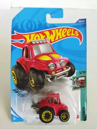 Hot Wheels 70 Volkswagen Baja Bug Vocho Rojo Buggy 126 250 MercadoLibre