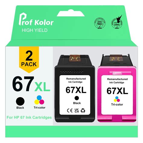 67xl Ink Cartridges For Hp 67xl Ink Cartridges For Hp Deskjet 2700 4152 4155 4100 2755 Envy 6052