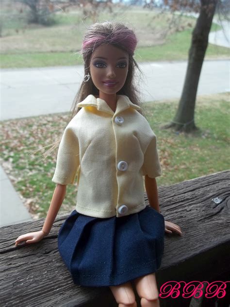 Barbie Clothes Barbie School Uniform by BarbieBoutiqueBasics