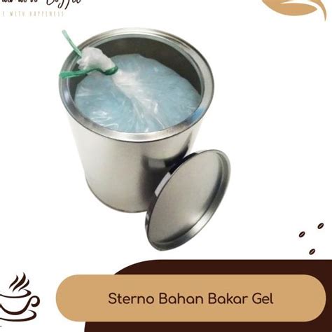 Jual Sterno 2 Liter Bahan Bakar Gel Parafin Padat Pengganti