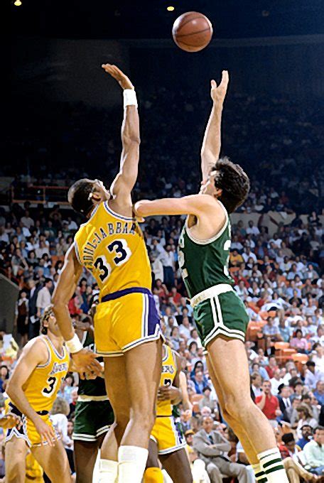 Lakers vs. Celtics Pictures: Kareem Abdul-Jabbar and Kevin McHale in ...