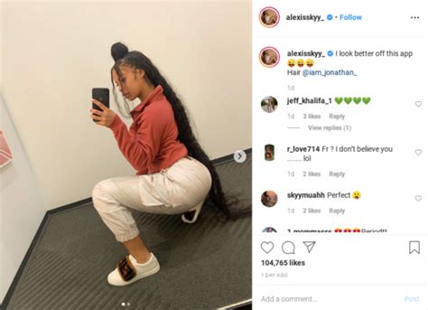 Big Fine Thing Alexis Skyy Shows Off Her Thickness And Causes This Black Ink Crew Chicago