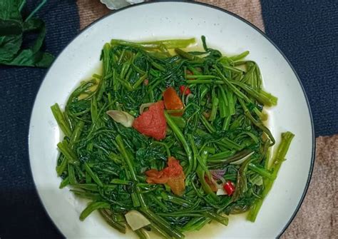 Resep Tumis Kangkung Terasi Oleh Diera Kitchen Cookpad