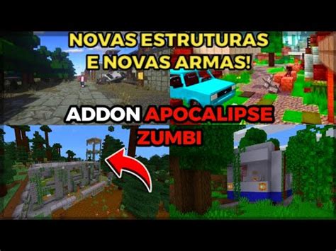 Nova Atualiza O Do Melhor Addon De Apocalipse Zumbi Para O Minecraft