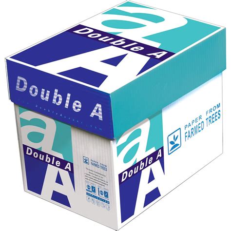 Double A Copy Paper 85x11 Inch Letter Size 22 Pound 94 Bright White