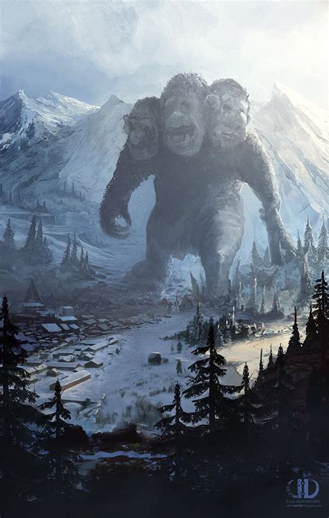 Troll Giant by Tierno Beauregard : r/Fantasy