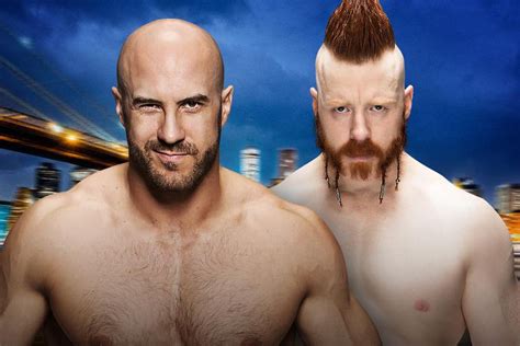 Wwe Summerslam 2016 Cesaro Vs Sheamus Full Match Preview Cageside Seats