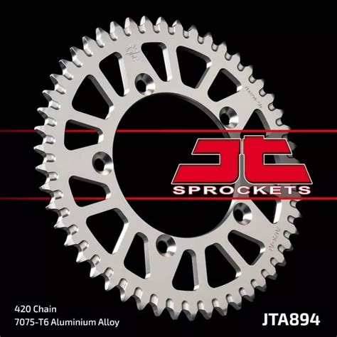 Couronne Jt Sprockets Dents Alu Ultra Light Anti Boue Pas Type