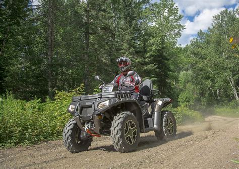 Polaris Sportsman Xp Touring Essai Plan Te Quad Magazine