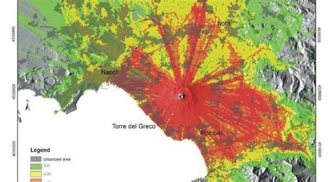 Vesuvio Pronto Un Piano Di Evacuazione Per Persone Mappa