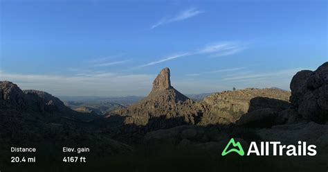 Miners Summit To Black Top Mesa And Weavers Needle Loop Arizona 37