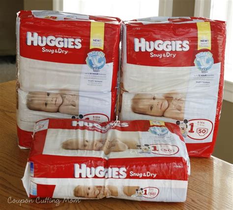 HOT Huggies Diapers 50 Ct Packs Only 1 99