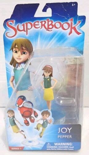 Superbook Joy Pepper 3 Action Figure Series 1 Bible Adventure Cbn 2014