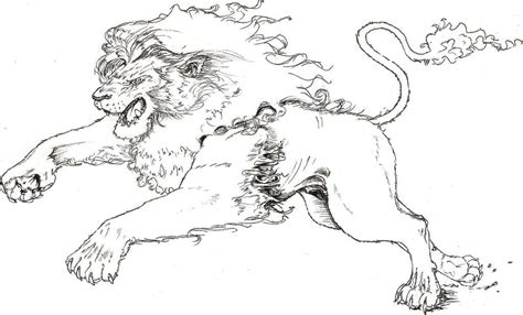 Nemean Lion By Fausto Zeus On Deviantart Nemean Lion Greek