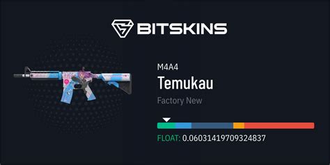 M4a4 Temukau Factory New Cs2 Item Buy Now On Bitskins