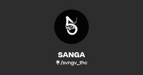 SANGA Twitter Instagram Facebook Linktree