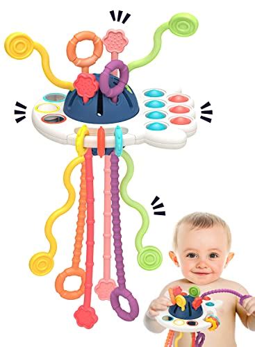 Montessori Jouets Sensoriels Pour B B Avec Corde Tirer Cordes D