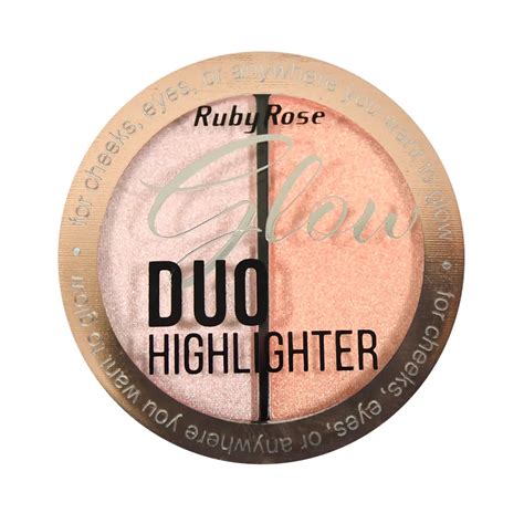 Ruby Rose Glow Duo Highlighter G Golden Rose