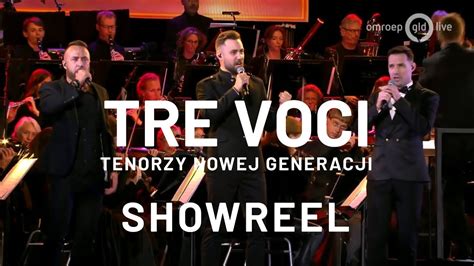 Tre Voci Tenorzy Nowej Generacji Showreel Youtube