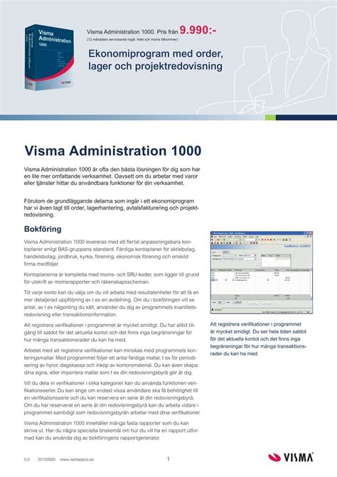 Visma Administration Dd Visma Spcs Ab