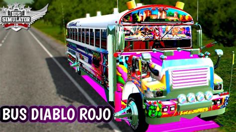 Mods De Un Diablo Rojo Bus Simulator Indonesia Bussid Bussimulator