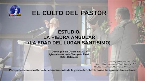 EL CULTO DEL PASTOR Mensaje LA NUEVA ALIMENTACIÓN EN LA NUEVA TIERRA Dr