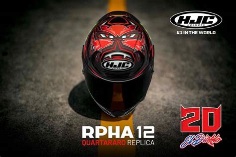 RPHA 12 QUARTARARO REPLICA HJC HELMETS EUROPE