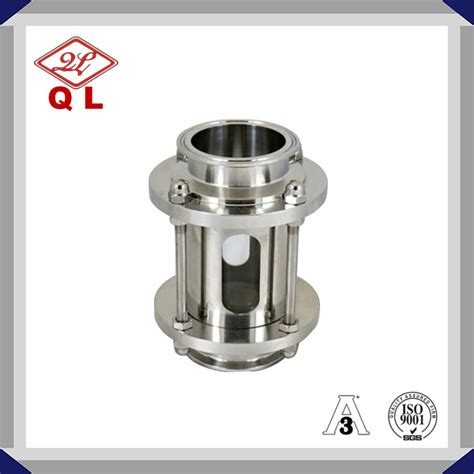 Stainless Steel Sanitary Clamped Straight Sight Glass China Stainless Steel Sanitary Clamped