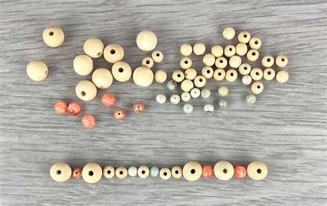 Diy Wood Bead Garland