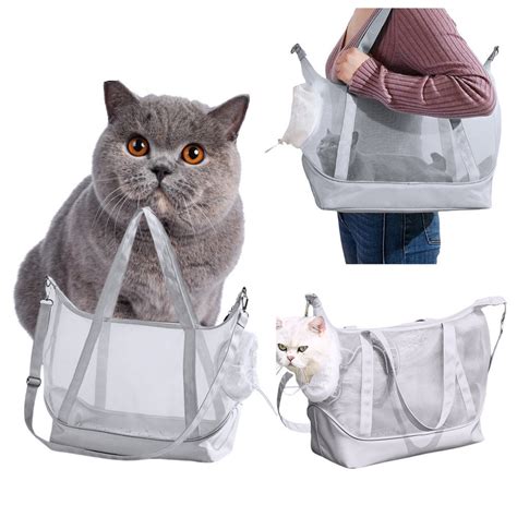 Melhor Bolsa De Transporte Para Gatos - Bolsa De Transporte Para Gatos E Cachorros: Portátil, Respirável E ...