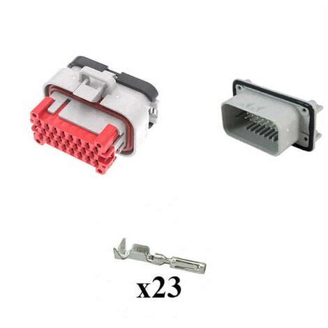 Kit Connettore Ampseal Maschio Femmina Vie Grigio Da Circuito