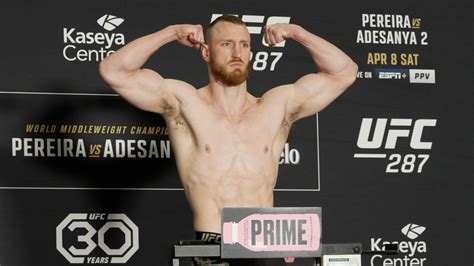 Ufc 287 Joe Pyfer Weigh In Mma Junkie