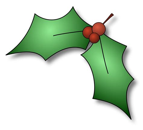 Clipart Holly