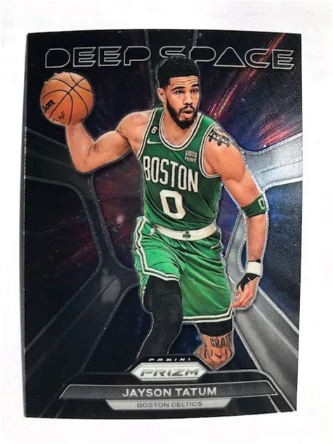 Carte Espace Profond Panini Prizm Jayson Tatum Boston Celtics