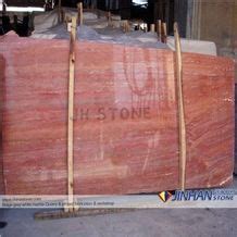 Iran Honed And Filled Red Travertine Slab Tile Persian Red Wall