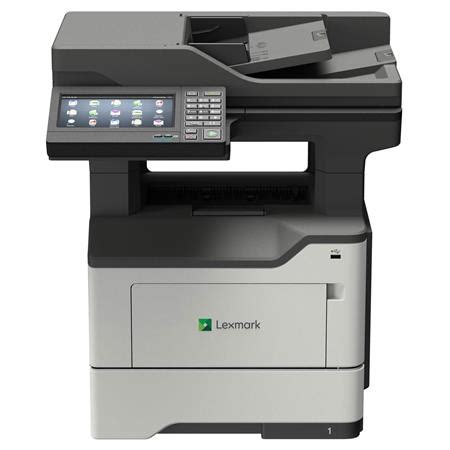 Lexmark Mx Adhe B W Laser Multifunction Printer With Hard Disk