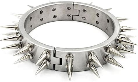 Heavy BDSM Spike Halsband Vrouwen 11 7cm