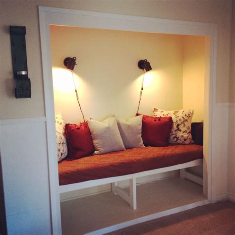 Closet Turned Into Reading Nook Mint Design Bedroom Nook Reading Nook Closet Closet Turned