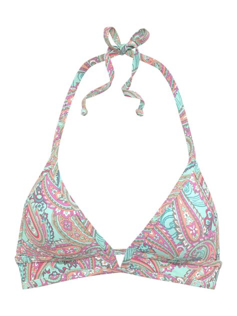 Venice Beach Triangel Bikini Top in mint bedruckt günstig kaufen limango