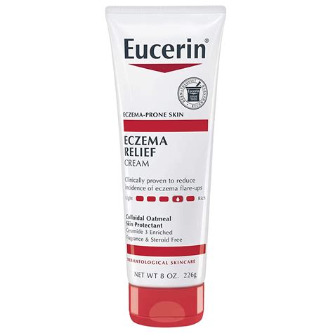 Eucerin Eczema Relief Cream - Full Body Lotion for Eczema-Prone Skin ...