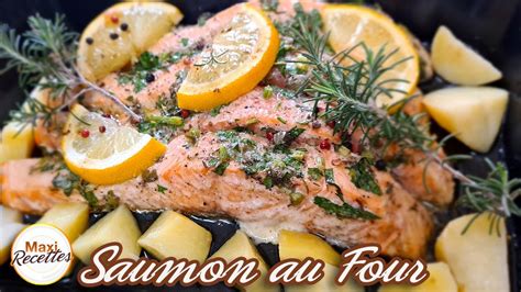 Saumon Au Four Recette Facile Et Rapide Youtube