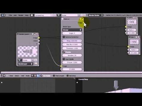 Hd Depth Of Field Blender Tutorial Blender Tutorial Depth Of