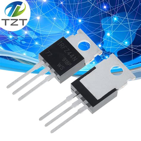 10 Piezas IRFZ44N IRFZ44 Power MOSFET 49A 55V TO 220