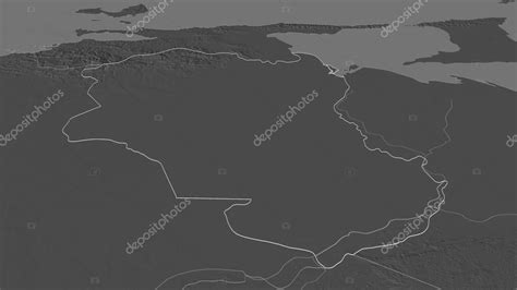 Ampliar En Monagas Estado De Venezuela Esbozado Perspectiva Oblicua