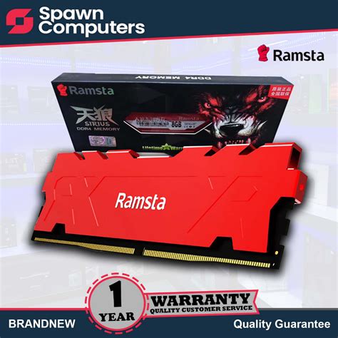 Ddr4 Pc Memory Ramsta 8gb 3200mhz 12v Shopee Philippines