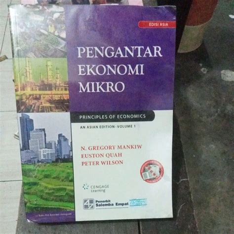 Jual Buku Pengantar Ekonomi Mikro Karangan N Gregory Mankiw Houston