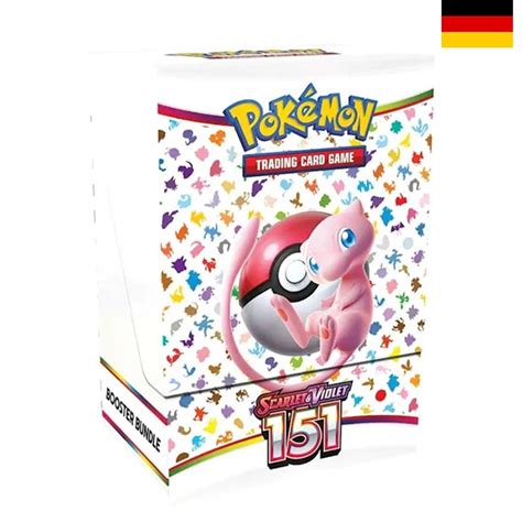 Karmesin And Purpur Pokémon 151 6er Booster Bundle 2sleeve