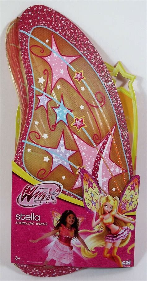 Rare Authentic Winx Club Stella Costume Years Halloween New