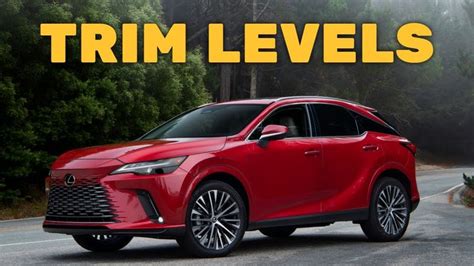 Lexus Rx Trim Levels And Standard Features Explained Lexus Road